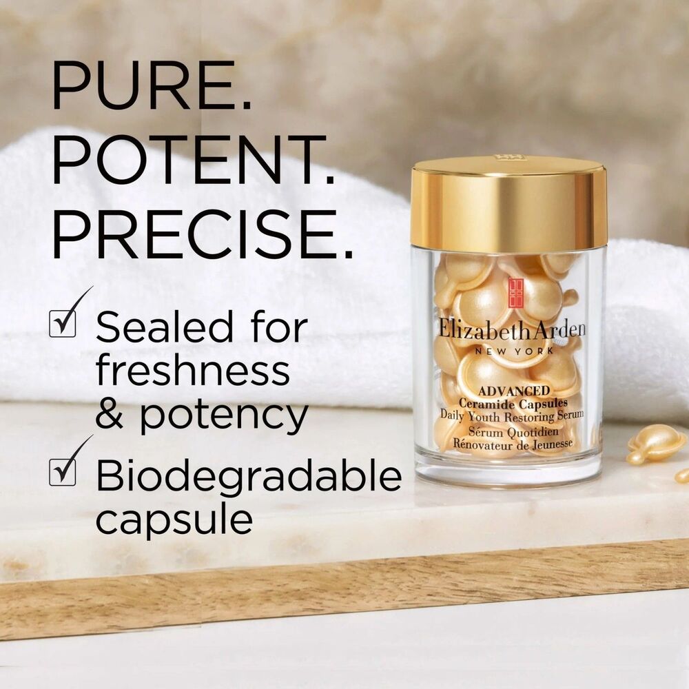 Elizabeth Arden - Advanced Ceramide Capsules - Daily Youth Restoring Serum - New - Picture 6 of 10